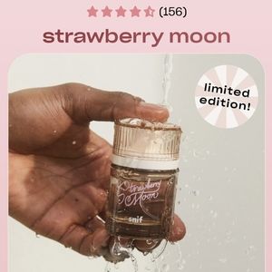 Snif Strawberry Moon Fragrance- smells like summer by the pool!